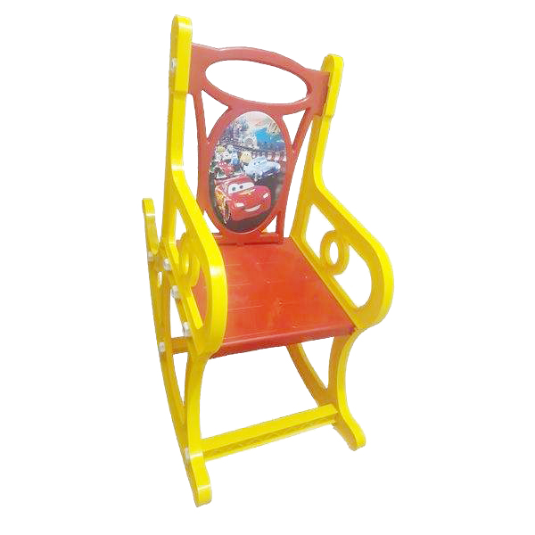 صندلی راک کودک طرح ماشین قرمز هوم کت